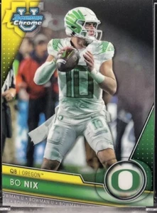 Bo Nix 2023 Bowman U Chrome #159 Oregon NFL Draft Rookie - Picture 1 of 2