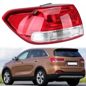 Left Driver Outer Tail Light Assembly Rear Lamp Halogen For Kia Sorento 2016-18 - Picture 1 of 14