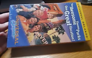 Universal Orlando Two Awesome Theme Parks One Great Vacation Sealed VHS (2000) - Picture 1 of 7