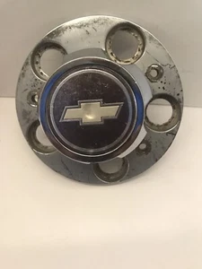 73 79 81 87 Chevy Truck Blazer Center Wheel Cap Chrome Rally 5 Lug OEM - Picture 1 of 8