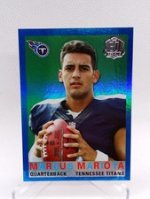2015 Topps Marcus Mariota 60th Anniversary Wal-Mart Blue Foil Rookie RC RARE SP