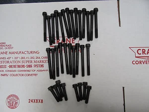 65-80 Corvette CAMARO NOS OEM MARCAS DE CULATA JUEGO DE PERNOS 427 396 454 - Imagen 1 de 4