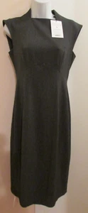 Vestido vaina para mujer MM Lafleur New York gris poliéster sin mangas talla 2 - Imagen 1 de 6
