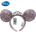 Minnie Mouse Ears Disney- Headband Sequin Bow for Kids Princcess Girl Hairband