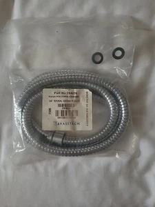 Newport Brass 284/26 Solid Brass Polished Chrome Finish Hand Shower Hose 59"  - Picture 1 of 2