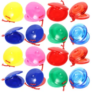 24 Pcs Colorful Dance Board Finger Castanets Musical Preschool Child - Picture 1 of 12