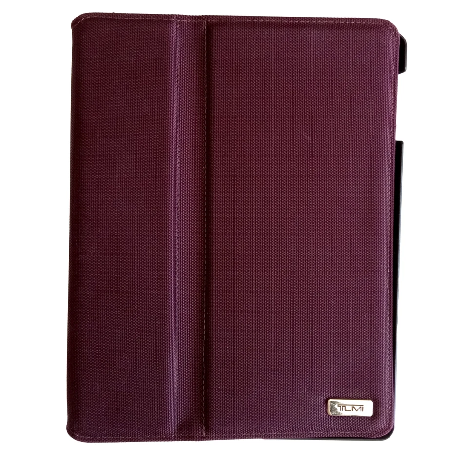 Funda TUMI Smart Folio para Apple iPad Generaciones 2. 3 . 4 Borgoña Foto 1 de 4