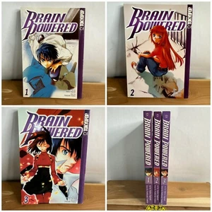 Brain Powered Volume 1-3 Manga English Graphic Novel Trade Paperback - Picture 1 of 8