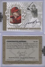 2008 Sportkings Series B Future Sportkings Auto Gold Jason Bay #FSA-2 Auto