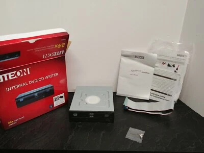 Lite-On 24x High Speed SATA Internal DVD/CD Writer Model iHAS324-99 B EUC - Image 1 of 4