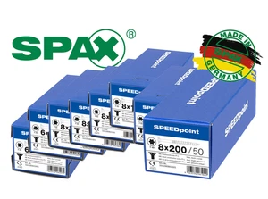 Holzbauschraube  SPAX Torx Teilgewinde SPAX  Senkkopf SPEEDpoint 6,0x80-8x300 - Bild 1 von 56