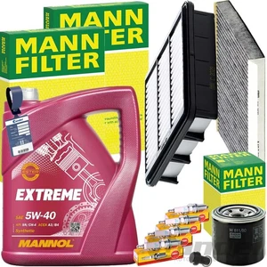 MANN INSPEKTIONSPAKET+MANNOL 10W-40 ÖL passend für HYUNDAI i30 KIA CEED 1.4-1.6 - Bild 1 von 9