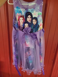 Descendants 3 Girls Dress Size 150 (8-9yrs) Bust: 25.98 In Length: 28.54 In - Picture 1 of 3