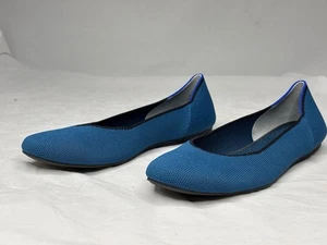 Kaum getragen Rothy's The Flat türkisblau Damen 8 1/2 im Ruhestand - Bild 1 von 5