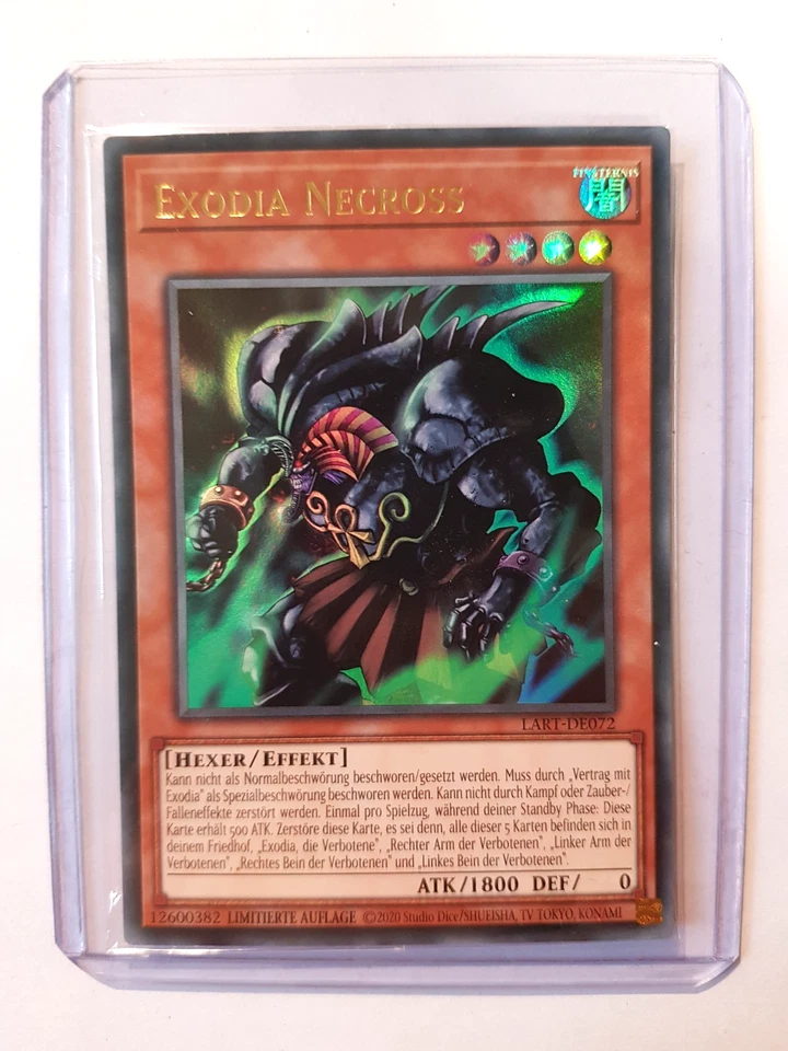 Exodia Necross LART-DE072 Ultra-Rare YU-GI-OH Near Miint OVP - Bild 1 von 1