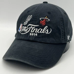 San Antonio Spurs Vs. Miami Heat 2014 NBA Finals Champions Cap Hat ‘47 Strapback - Picture 1 of 6