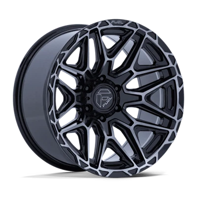 Fuel Wheels FC885 Injector 20x10 -18 Black Machined 6x139.7 6x5.5 (QTY 1) - Imagem 1 de 4
