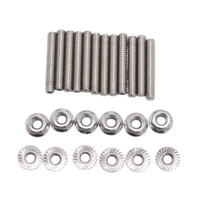 12 Pieces Stud Kit Bolts Valve Cover Spare Parts - Picture 1 of 6