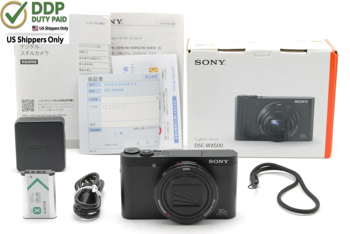 Sony Cyber-shot DSC-WX500 Compact Digital Cameras for Sale | Shop