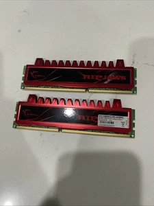 G.Skill Ripjaws 4GB (2x2GB) PC3-12800 DDR3-1600 F3-12800CL9D-4GBRL Desktop RAM - Picture 1 of 4