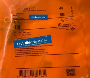 For IFM IE5312 Inductive Sensor Threaded Type 10...36 DC PNP New - Picture 1 of 4