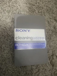 Sony Cleaning BCT-5CLN For Betacam And Betacam SP VCR - Picture 1 of 3