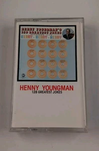 Henny Youngman - 128 Greatest Jokes (Cassette) 1986 TESTED - Picture 1 of 5