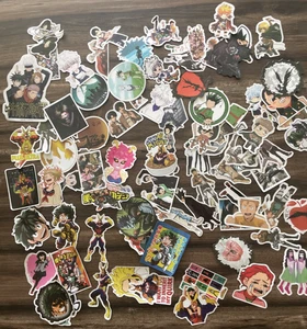 Lote de pegatinas de anime al azar - como en la foto - Imagen 1 de 24