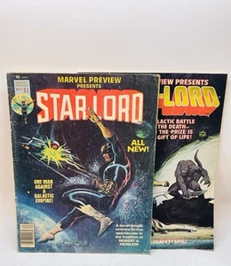 MARVEL PREVIEW PRESENTS #11 And 14 STAR-LORD AUG 1978 US MAGAZINE - Picture 1 of 3