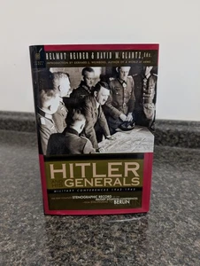 Hitler and His Generals Military Conferences 1942-1945 Glantz Hardbound Book - Imagen 1 de 2