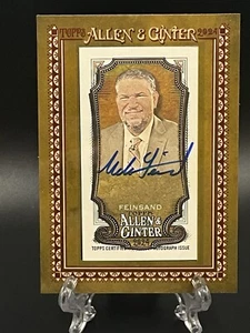 2024 Topps Allen & Ginter MARK FEINSAND Sports Reporter Framed Auto #MA-MF - Picture 1 of 4