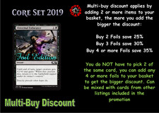 MTG Core Set 19 M19 Choose your Common Foil - In Stock - Multi-Buy Discount