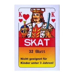 24x Skatkarten / 32 Blatt Skat Karten Spielkarten Französisches Blatt Skatspiel - Bild 1 von 2