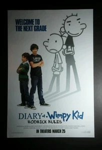DIARY OF A WIMPY RODERICK RULES GAMES ON BACK PHOTO 13.5x20 MOVIE PROMO POSTER - Picture 1 of 1