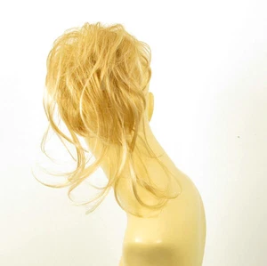 postiche chouchou chignon cheveux blond clair doré ref: 22 en lg26 - Picture 1 of 4
