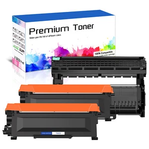 2PK TN450+1PK DR420 Toner Cartridge for Brother MFC-7360N MFC-7460DN MFC-7860DW - Picture 1 of 23