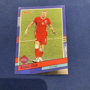 Panini Donruss 21/22 World Cup- Kamil Glik Tribute Insert Silver Poland #7 - Picture 1 of 2