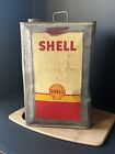 Vintage Shell Premium Machine Oil 5 Gallon Oil 27 Can Diala Oil Empty