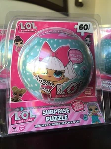 NEW L.O.L. SURPRISE! PUZZLE, STICKERS, 60 PIECES, FACTORY SEALED! - Picture 1 of 4