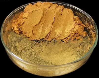 Natural Royal Gold Mica Powder Pigments 5-150g Candle Bath Bombs Cosmetic Soap - Image 1 of 2