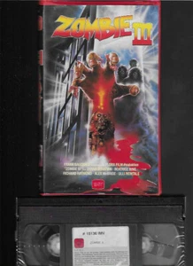 IMV Video  Lucio Fulci   ZOMBIE III   VHS Rarität  FSK 18  NEU  OVP - Bild 1 von 2