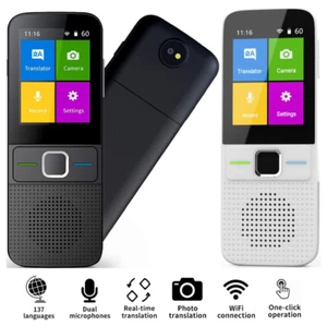 Portable Instant Language Voice Translator Touch Screen Device 137 Language WiFi - Picture 1 of 10