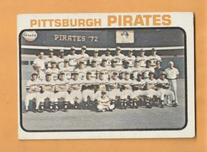 1973 Topps #26 Pittsburgh Pirates Team Card - Picture 1 of 2