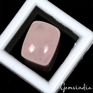 IGL&I Certified 12.96 Ct Morganite Cabochon Cushion Untreated Natural Pink Stone - Picture 1 of 11
