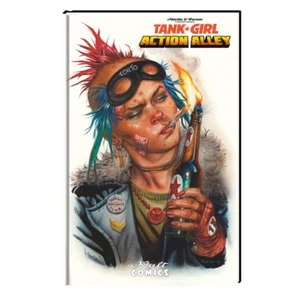 TANK GIRL: ACTION ALLEY HC VZA deutsch ALAN MARTIN lim.99 Ex. + signed Artprint - Picture 1 of 2