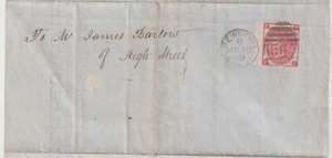 1869 TARIFFA 3D NEWPORT SALOP DUPLEX AVVISO DI OBIEZIONE DEGLI ELETTORI C COPERCHIO JAMES BARLOW - Foto 1 di 4