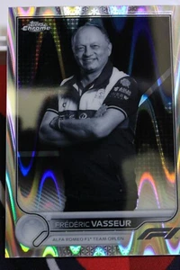 2022 Topps F1 Chrome Frederic Vasseur B&W Raywave - Picture 1 of 1