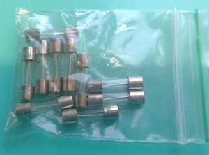 250mA Anti Surge Fuses Amp T250mA T250mAL Fuse 20mm x 5mm - Pack of 10 UK Stock - Picture 1 of 3