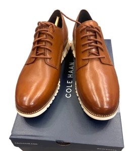 Herren OXFORD Cole Haan ZG Plaintoe - BRAUNES LEDER / BRITISCH HELLBRAUN / ELFENBEIN - Bild 1 von 8