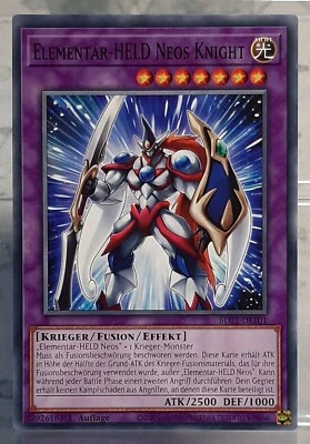 YUGIOH - Elementar-HELD Neos Knight - Battles of Legend: Chapter 1 - DE/NM - Bild 1 von 2
